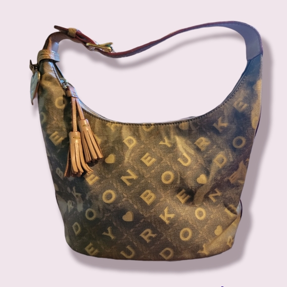 Dooney & Bourke Bags Dooney Bourke Crossword Monogram Canvas